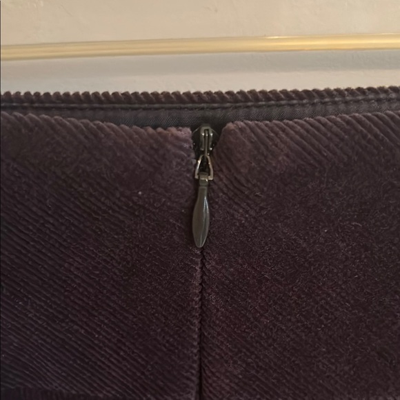 Akris Punto brown corduroy Knee-Length Pencil Skirt, size 10, made in Italy - Picture 4 of 11